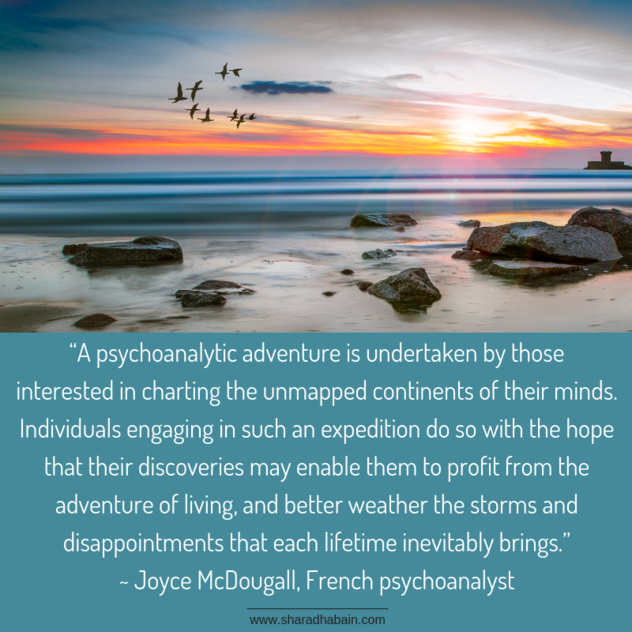 PSYCHOANALYTIC PSYCHOTHERAPY. Latest Joyce McD